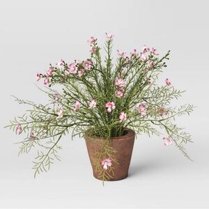 NWT Artificial Sm. Mixed Florals Terracotta Pot-Threshold w/Studio McGee